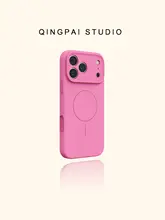 スマホケース iPhone 17 Pro Max 16 Pro 対応 レディース リキッドシリコン ハードケース マグネット対応 耐衝撃 カメラレンズ保護 無地 シンプル 上品