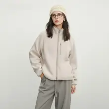 極上の柔らかさ！羊羔絨の軽量化保暖テディコート【男女兼用・秋冬用・カジュアル】