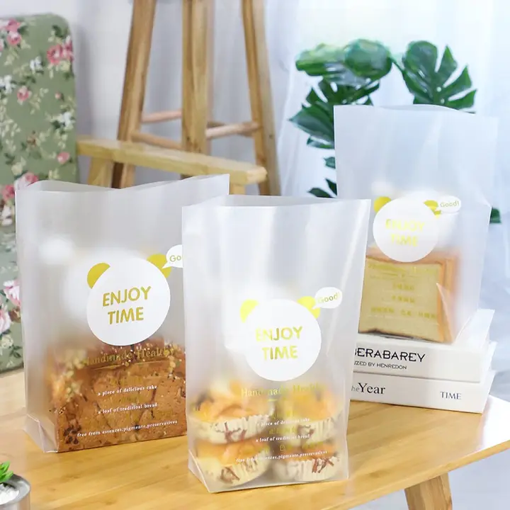 使い捨て透明包装袋450g【パン・クッキー・菓子用・プラスチック製】