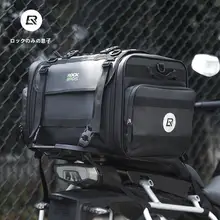 バイク後部バッグ【通勤や旅行に最適・ユニバーサルデザイン・斜め掛け可】
