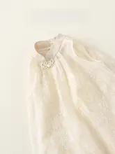 新中式デザインの子供用ワンピース【無袖・チュニックスタイル・チュール】（セットアップ対応）
