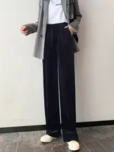 レディース 大きいサイズ 金糸ベルベット ワイドパンツ【春秋用・高腰・フィット】