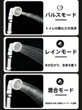 高圧シャワーヘッド【フィルター付き・手持ち・バスルーム用・お風呂用】