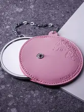 かわいいミニ 鏡 インターネットセレブ女性ポータブル メイクアップミラー