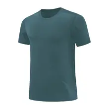 夏用アイスシルク半袖メンズTシャツ【通気性・ラウンドネック・ランニング対応】