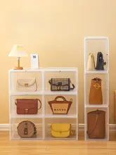バッグ収納ケース 掛け収納 アクリル 透明 防塵 展示ケース ブランドバッグ クローゼット 収納ラック