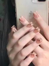 高級感ある立体的な極光デザインのジェリーバタフライネイルアクセサリー