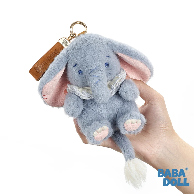 かわいい象のぬいぐるみキーホルダー：長く使えるおもちゃとしての実用性とデザインバランス