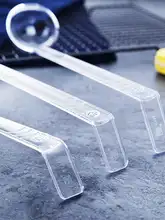 PC製プラスチックロングハンドルスプーン【ドリンク用・計量スプーン】