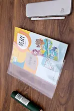 ディズニーキャラクター 書籍カバー【透明な防滑デザイン・柔らかい素材】