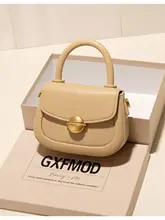 通勤にぴったり！レトロデザインのショルダーバッグ【斜め掛け・手提げ可】