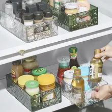 デスク上の収納ボックス 化粧品に適した 脆い素材 透明デザイン 多機能収納