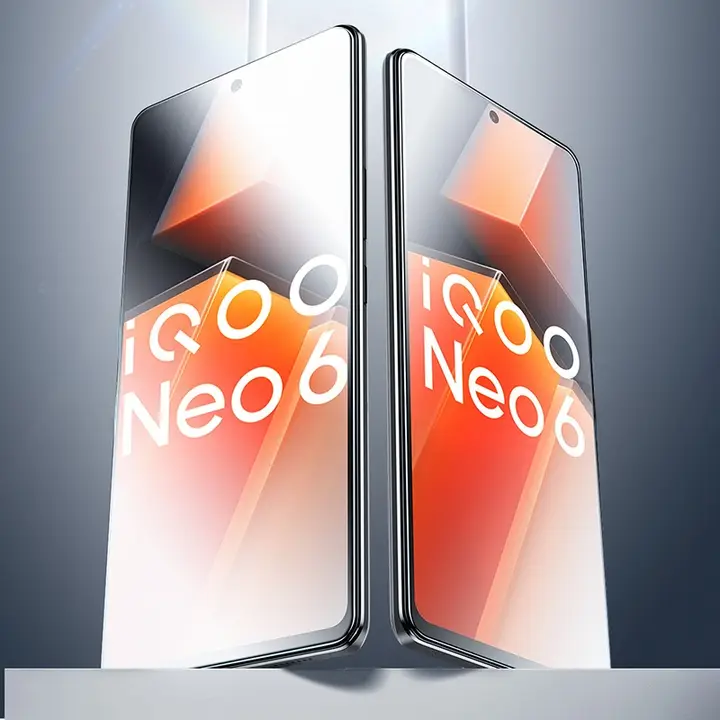 SmartDevil vivo iQOO12 用 ガラスフィルム【全画面対応・マット仕上げ・指紋防止】