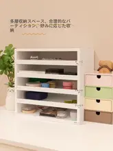 化粧品 収納 デスク内 家庭用オフィス 材料 高級感 抽斗式 分類ボックス 階層整理