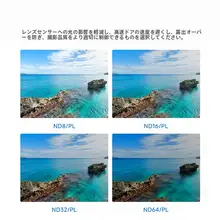NEEWER GoPro9・GoPro10用フィルターセット【CPL偏光フィルター・NDPL減光フィルター・マクロ用】