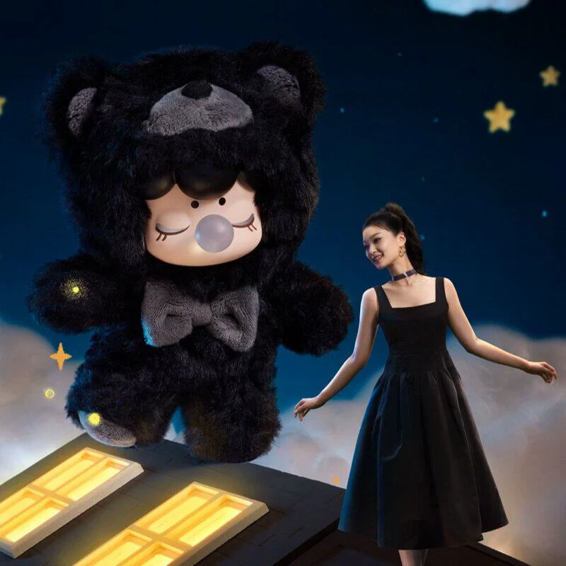 もこもこクマ型ハンギングキーチェーン【誕生日プレゼント・ブラインドボックス・極上の柔らかさ】