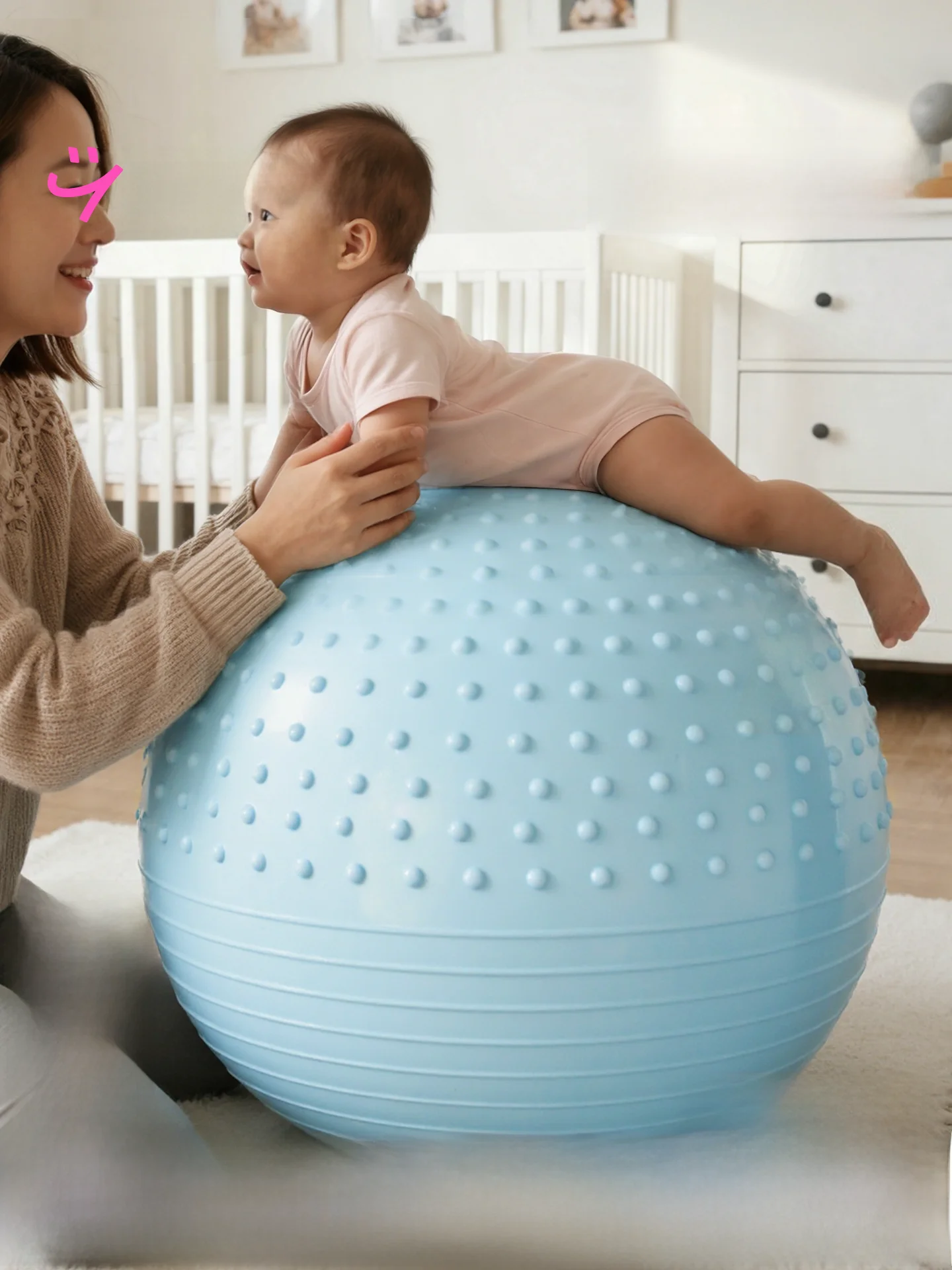 子供用バランスボール：感覚統合トレーニングに最適な65cm～75cmサイズのヨガボール