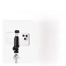 KFCONCEPT モバイルクリップ スマートフォン用三脚マウント【熱靴固定・多機能・手持ち撮影・Vlog対応】