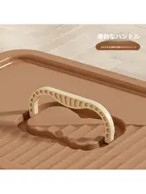 プラスチック収納ボックス【衣類整理用・フタ付き・持ち手付き・大容量】