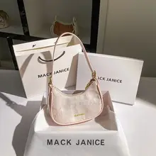 ショルダーバッグ レディース 刺繍 ガーリー ピンク 斜め掛け 「MackJanice」