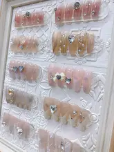マニキュア展示ボード【クリーム風・磁石付き・浮彫背景】
