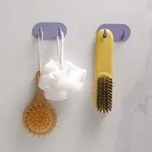 穴あけ不要の強力粘着フック【壁掛け・浴室・キッチン用・鍵や衣服の収納に】