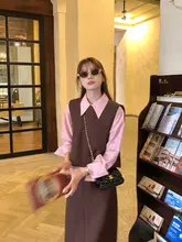 小柄向け秋季ファッションコーディネート【二点セットアップ対応・通勤スタイル】