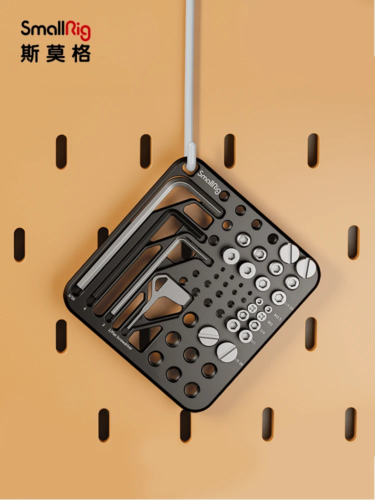 SmallRig 螺丝収納ボード：カメラ用アクセサリーの効率的管理を実現