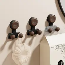 真空吸盤フック 穴あけ不要 跡が残らない おしゃれ 浴室 キッチン トイレ タオル 衣類 バッグ 掛け