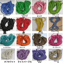コーヒーカラーの細麻紐【DIY手工編み・装飾用】