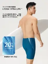 水泳パンツ メンズ スパッツ 競泳用 前立て付き 透け防止 プール スイムセット