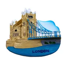 ロンドン塔橋の立体風景マグネット【樹脂製・観光記念品】