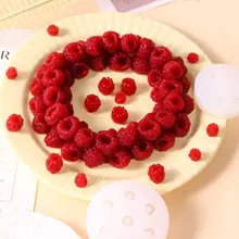 立体デザイン Raspberry リース型 シリコン製ケーキ型【チョコレート・フルーツムース・ジェリーケーキ向け】