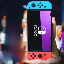Nintendo Switch用高品質ブルーライトカット強化ガラスフィルム【指紋防止・アンチグレア・全画面保護】
