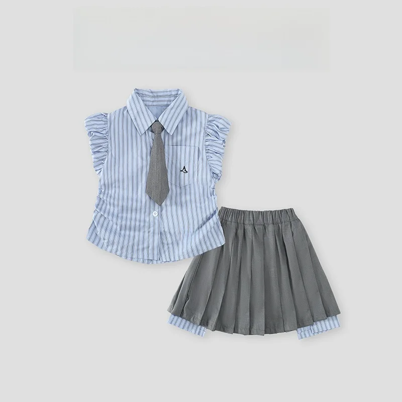 小学6年生が着るしまむらのダサい服はどんなもの？スタイリッシュな夏のプリーツスカートが解決する