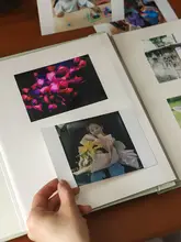 アルバム カップル DIY 写真収納本 ビニールカバー