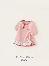 長袖Tシャツ キッズ ガールズ トップス カットソー おしゃれ カワイイ デイリー 秋