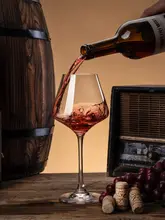 高級クリスタルワイングラスとデキャンタ【欧州風・足付きグラス・家庭用】（セットアップ対応）