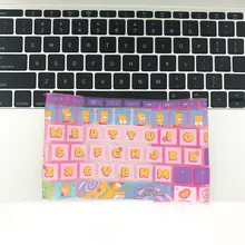 キーボードカバー シンプソンズ柄 ノートPC用 MateBook MagicBook 対応 「HUAWEI」