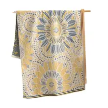 四層の純綿ガーゼバスタオル【柔らかく吸水性に優れ速乾】