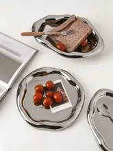 朝食プレート テーブル 用途 家庭 装飾トレイ 創造的 ラグジュアリー な形