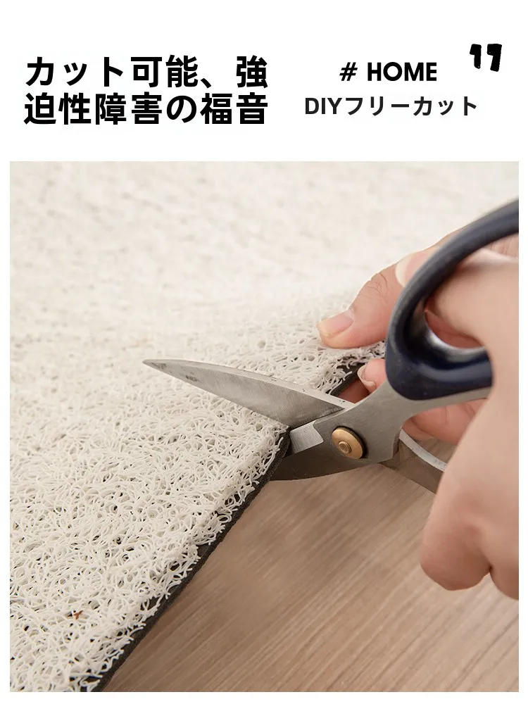 エントランス用玄関マット：耐汚れ・滑り止め機能と多様なサイズ選択