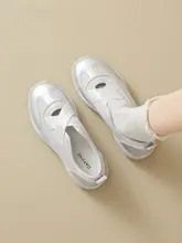 極上の柔らかさのバレエシューズ【秋用・快適・カジュアル・ホワイト】