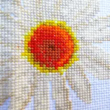 手作りの刺繍入り花瓶【カラフルな花卉デザイン・リビング・ダイニング用】