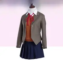 コスプレ用西洋式制服【心跳文学部・纱世里・夏树・莫妮卡優里】