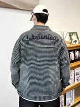 デザインが際立つ！ヴィンテージ風洗い加工デニムジャケット【メンズ・ゆったりシルエット・ワークウェア】