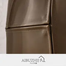 北欧風 モダンカジュアルソファ【オレンジ・人工皮革・多色パッチワーク・クッション付き】