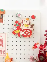 ドアステッカー オーナメント 立体 馬のキャラクター 縁起物 玄関 クローゼット 窓 お正月 迎春 インテリア