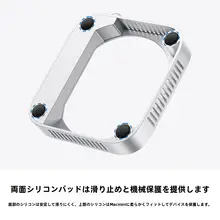 Orico Mac mini用 スタンド M4 M4Pro 対応 卓上 放熱 拡張ポート 防塵 高さ調整 デスクトップ PC周辺機器