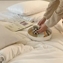 赤ちゃん向けニット天竺コットン製の冬秋用ベッドリネン【全棉・掛け布団カバー・シーツ・マットレスカバー】（セットアップ対応）